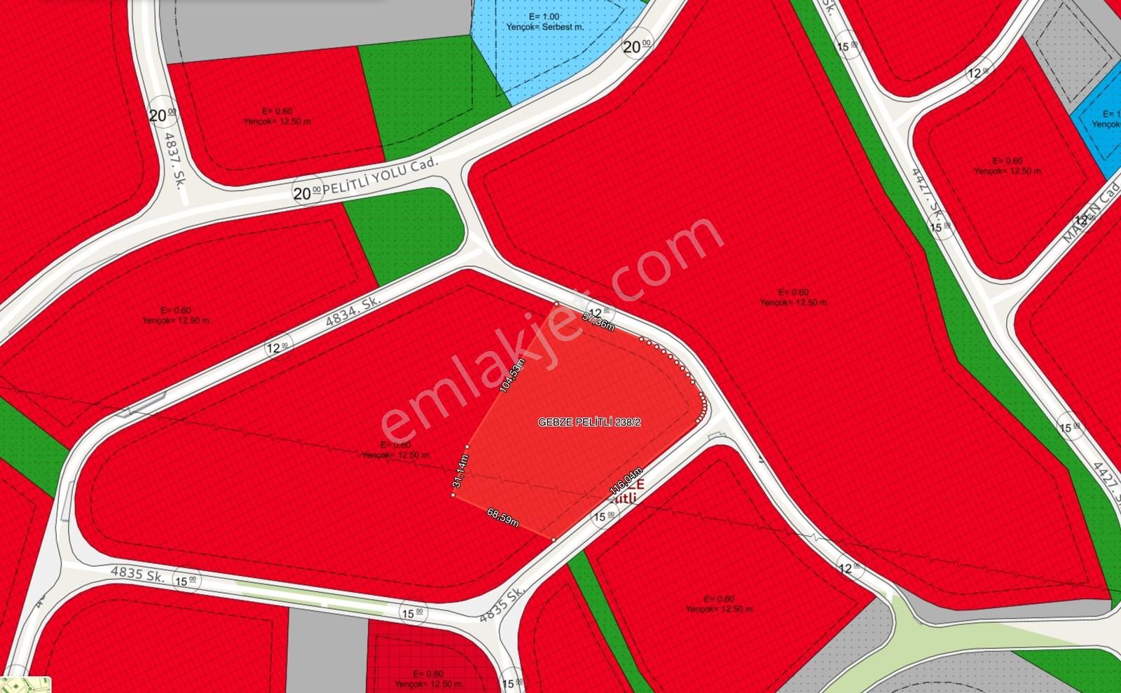 Gebze Pelitli Köyün'de Satılık Ticari Arsa - Görsel 4