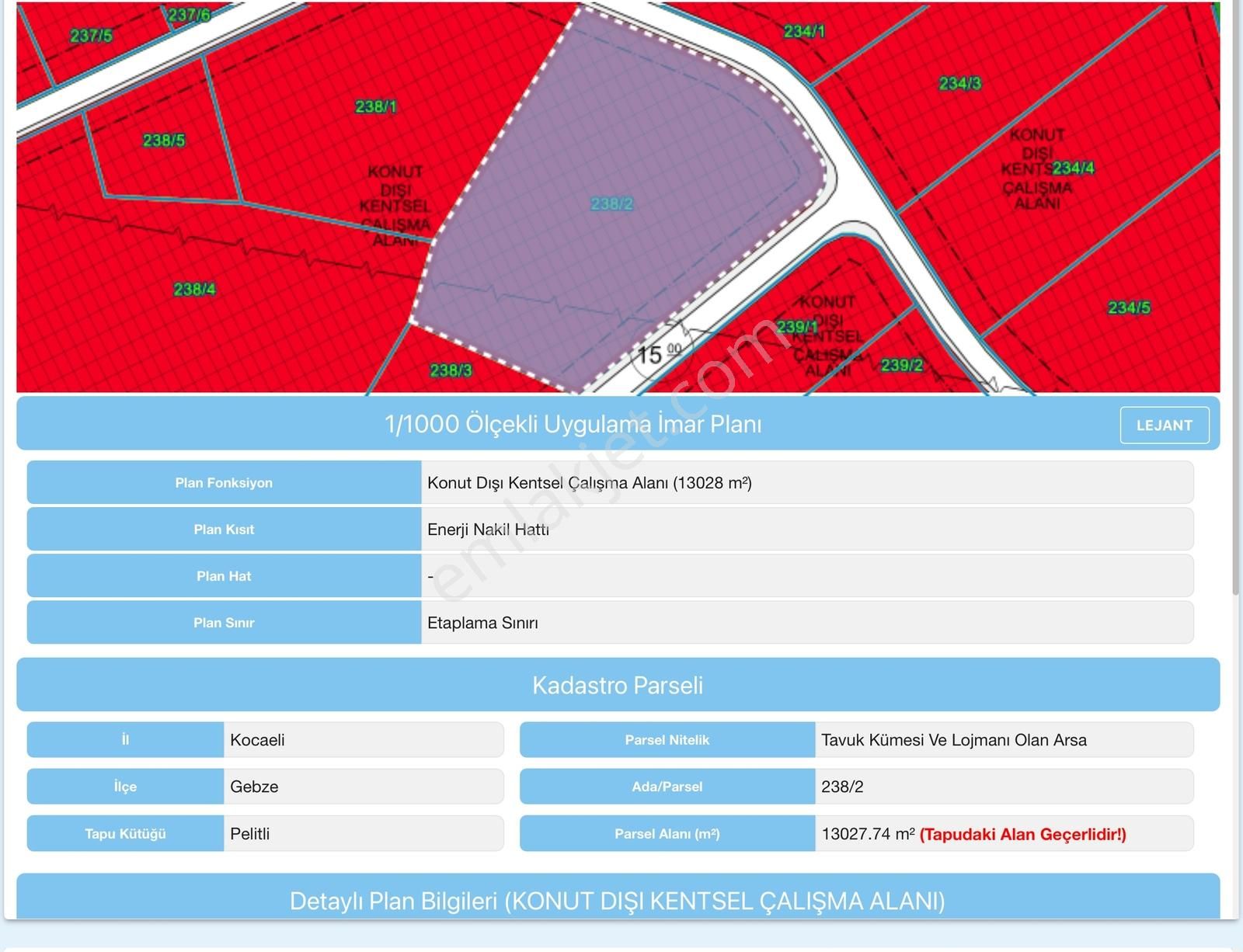 Gebze Pelitli Köyün'de Satılık Ticari Arsa - Görsel 19