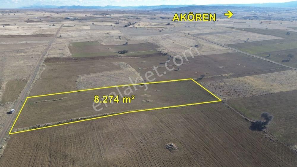Akören Tülce De 8.274 M2 Müstakil Tapulu Arazi