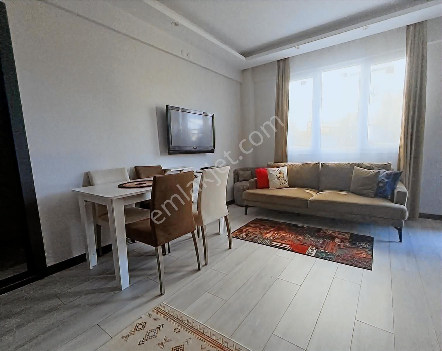 Seyrek'te 1+1 Full Eşyalı Kiralık Bahçe Katı - Görsel 7