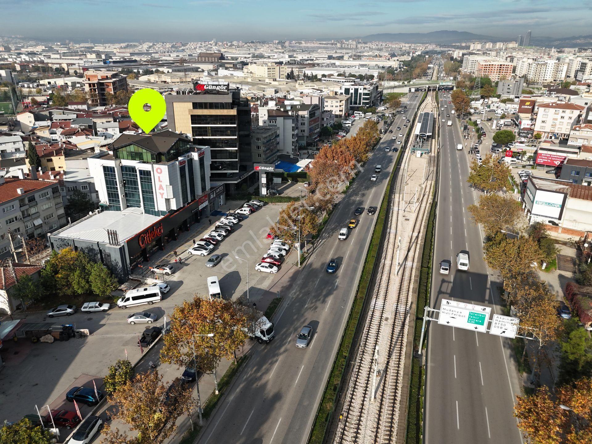 İdenova’dan Mudanya Yolu Üzerinde, Prestijli Binada Kiralık Ofis