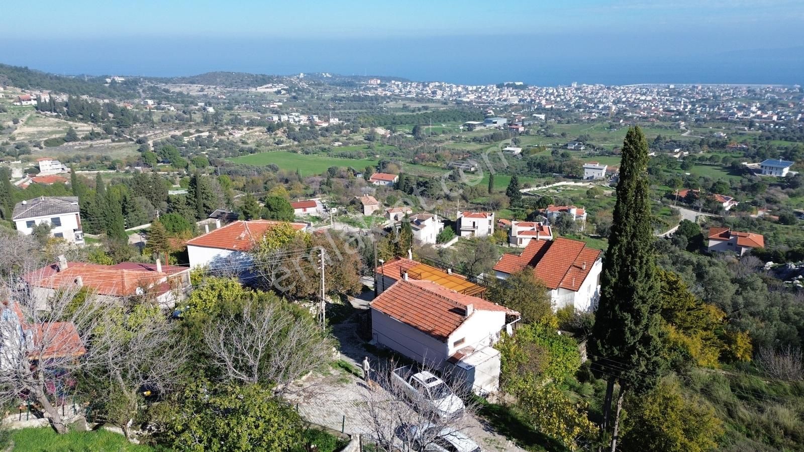 Karaburun Çatalkaya'da Deniz Manzaralı Müstakil Ev - Görsel 9