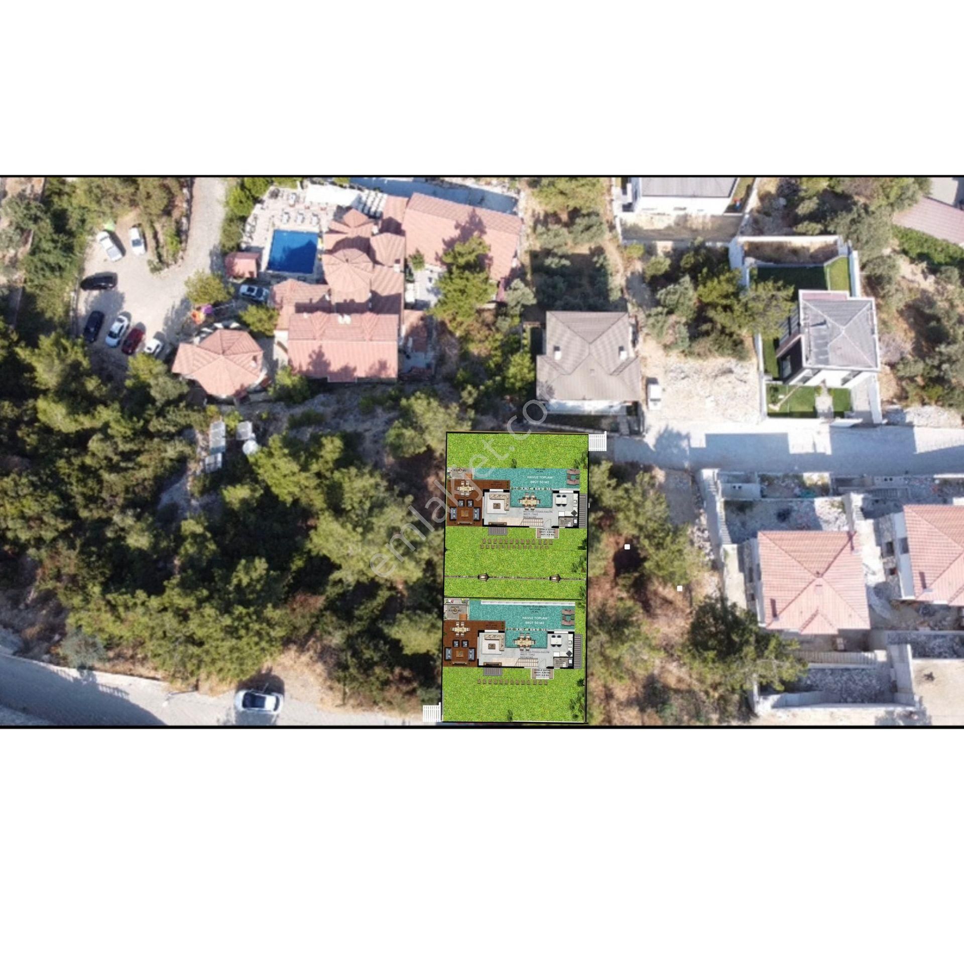🔹full Deniz Manzaralı, İki Villa İmarlı Müstakil Arsa! - Görsel 3