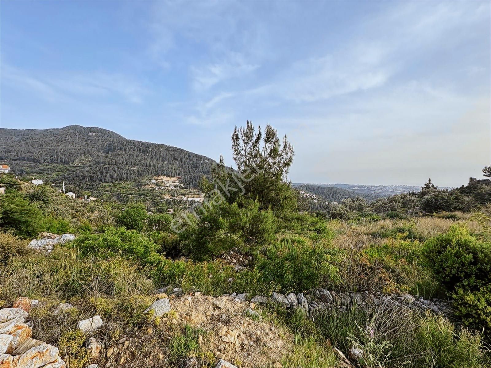 Kızılcaşehir'de Önü Kapanmaz Deniz, Kale Manzaralı Satılık Tarla - Görsel 20