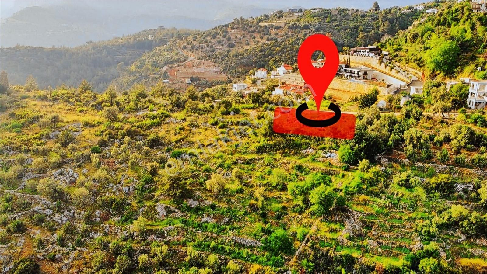 Kızılcaşehir'de Önü Kapanmaz Deniz, Kale Manzaralı Satılık Tarla - Görsel 14