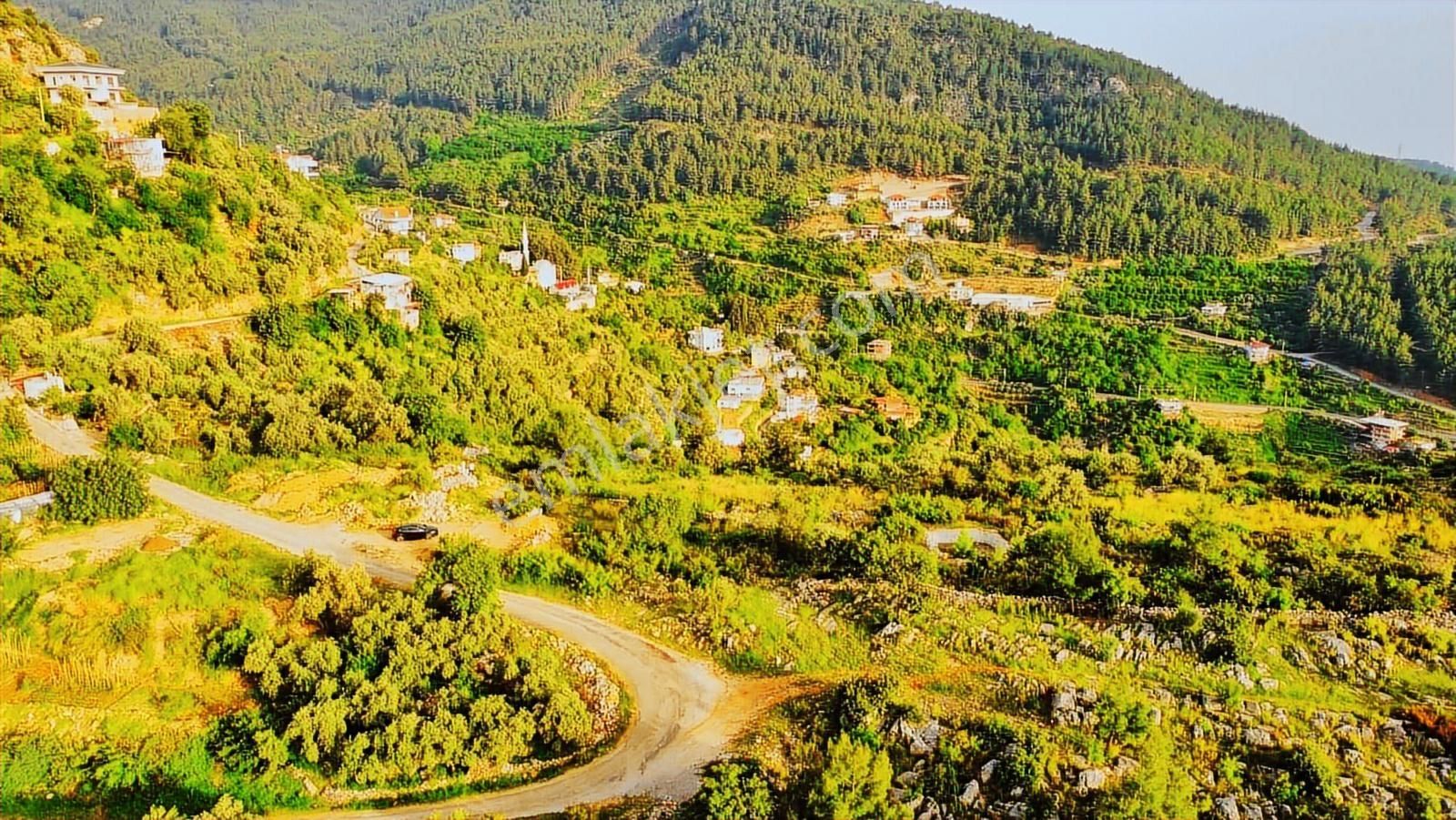 Kızılcaşehir'de Önü Kapanmaz Deniz, Kale Manzaralı Satılık Tarla - Görsel 13