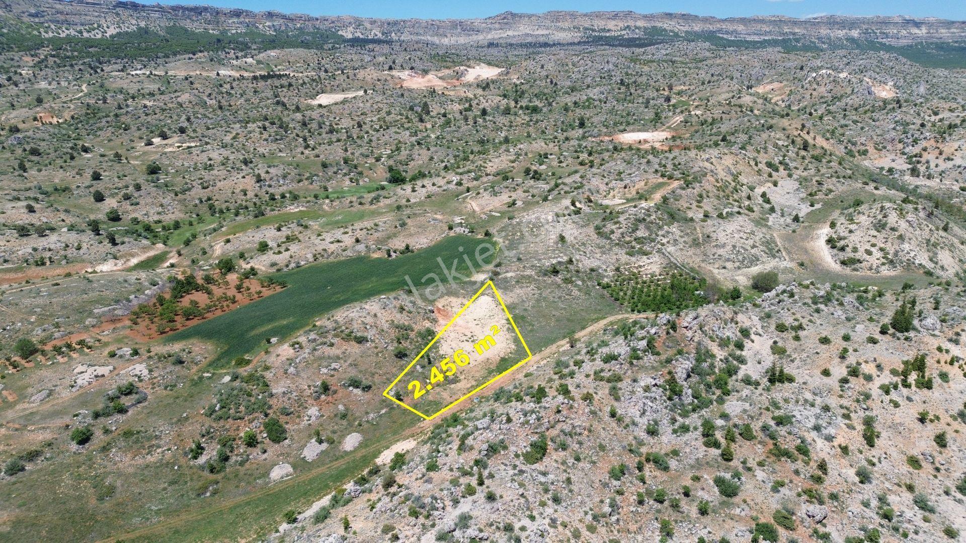Karaman / Başyayla / Üzümlü Mahallesinde 2.456 M² Müstakil Tapulu Tarla - Görsel 5