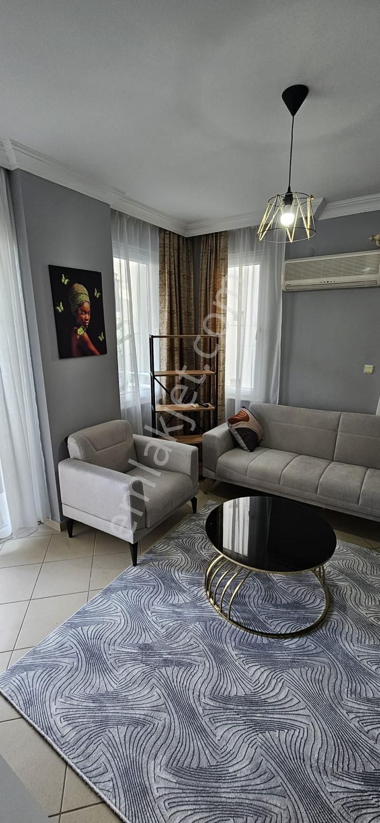 Güvensoy Dan Konyaaltı Liman Mah Kiralık Temiz Eşyalı 1+1. - Görsel 5