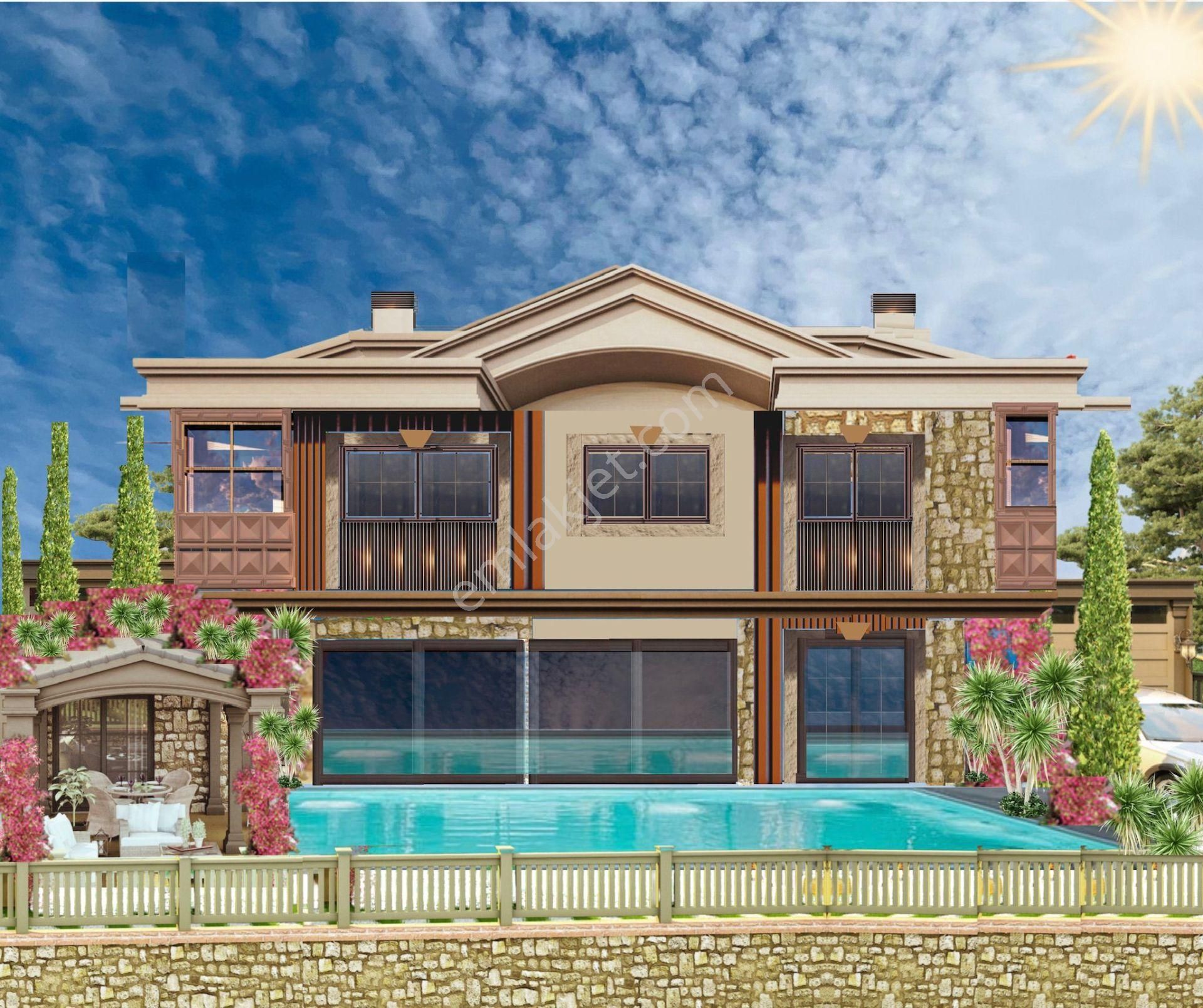 Yaylaköy'de Deniz Manzaralı Özel Havuzlu Sıfır Villa - Görsel 21