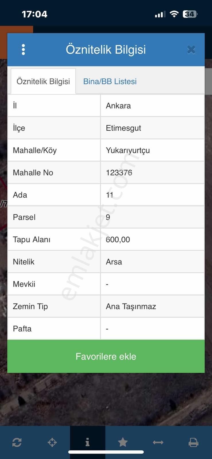 Yukarıyurtçu Turkuaz Yanı Süper Konumda Arsalar - Görsel 6