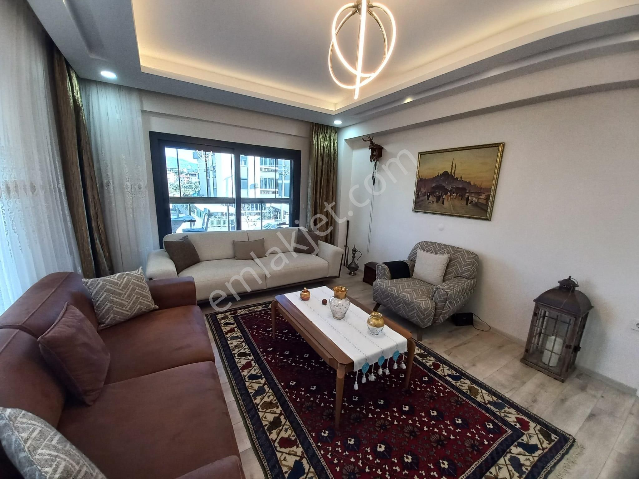 Turpa Lotustan Ahmet Adaman Sitesinde 3+1 Özel Yapım Satılık Daire - Görsel 9