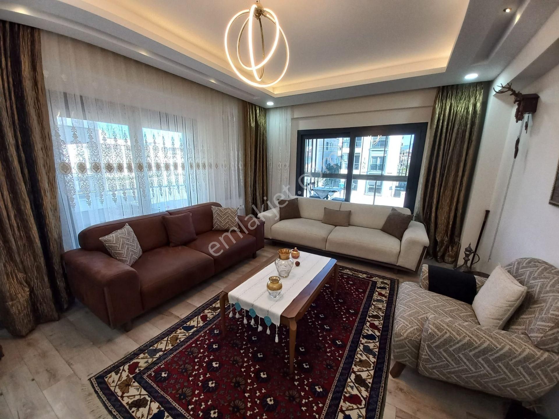 Turpa Lotustan Ahmet Adaman Sitesinde 3+1 Özel Yapım Satılık Daire - Görsel 8