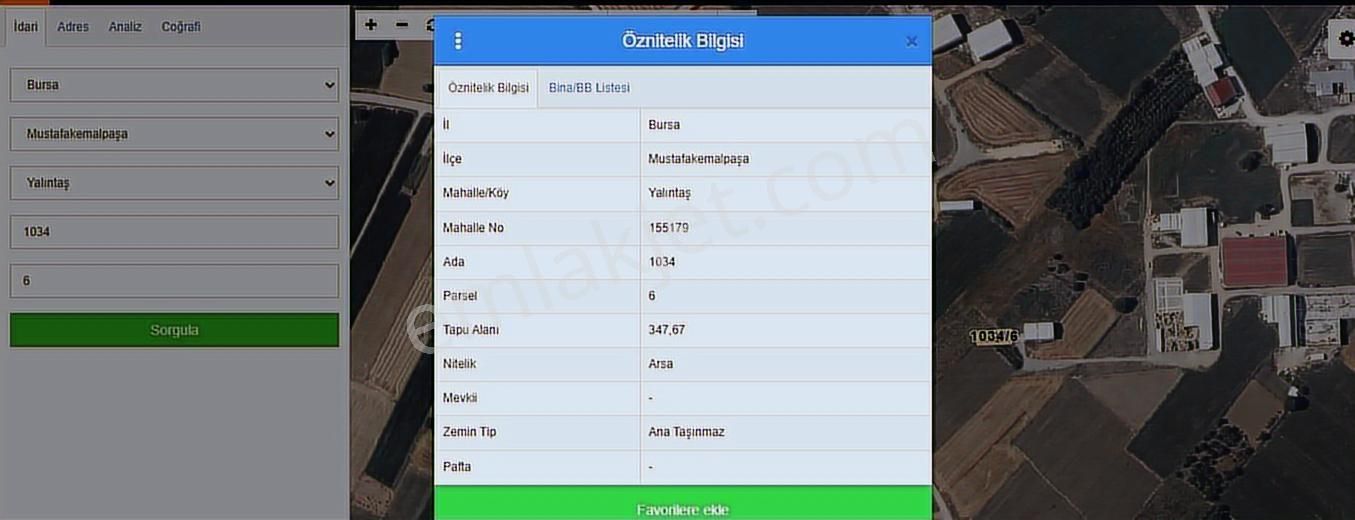 Nova Grup Gayrimenkul - Satılık Sanayi İmarlı Arsa 347m2 - Görsel 3
