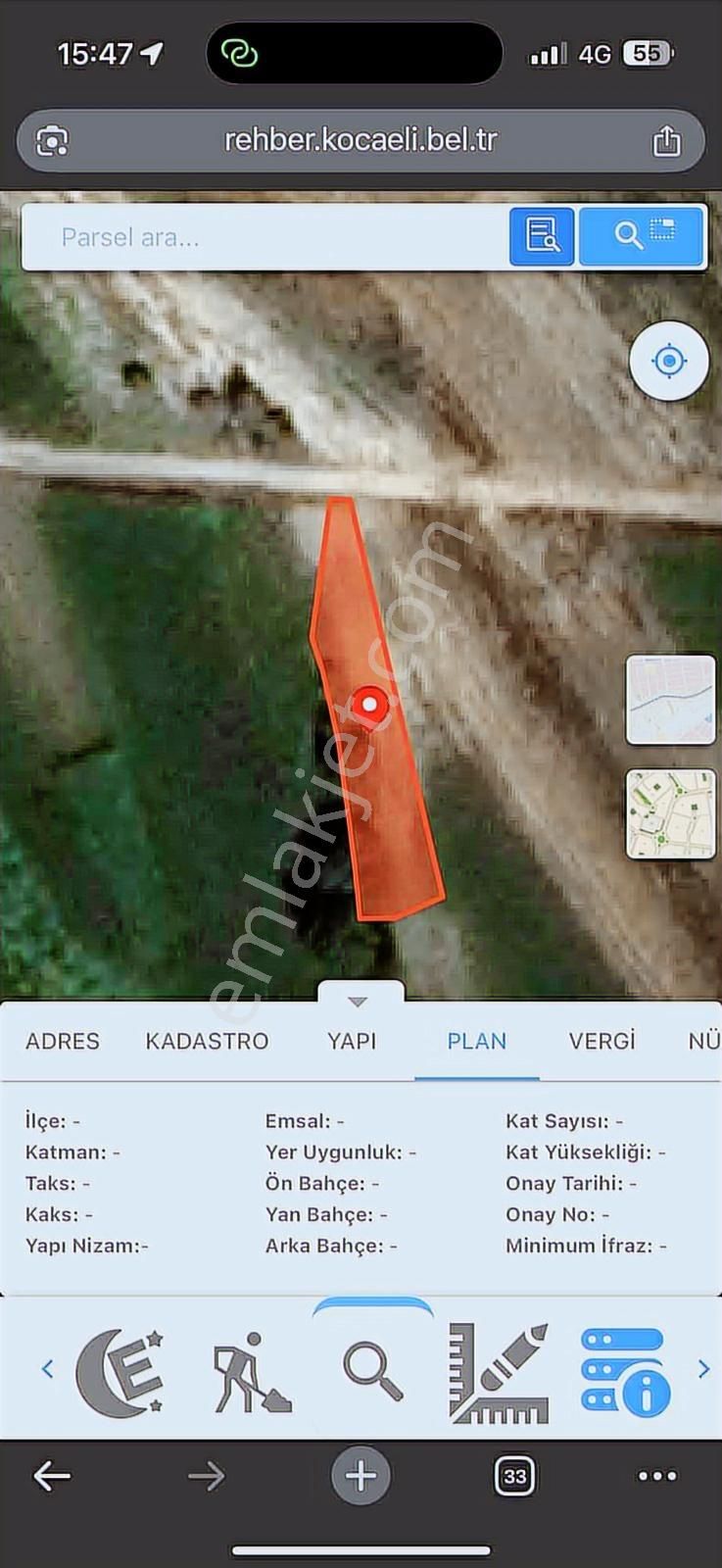 Kandıra Balcı'da 500 M2 Resmi Yollu Yatırımlık Satılık Arazi - Görsel 3