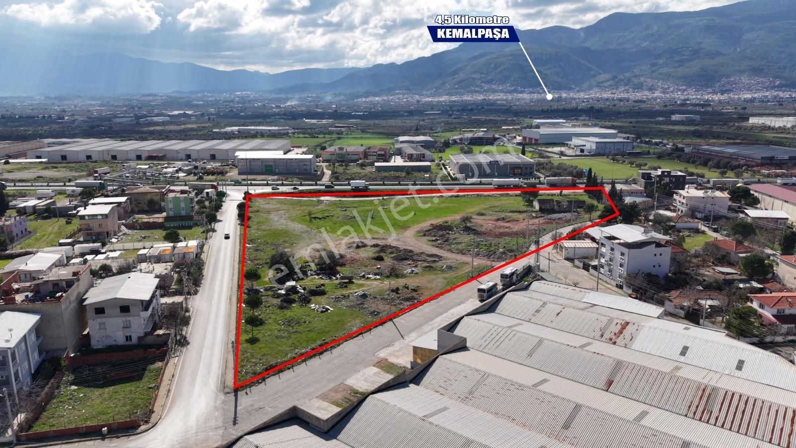 Kemalpaşa Ankara Asfaltı Satılık Sanayi İmarlı Arsa Cb-ph - Görsel 3