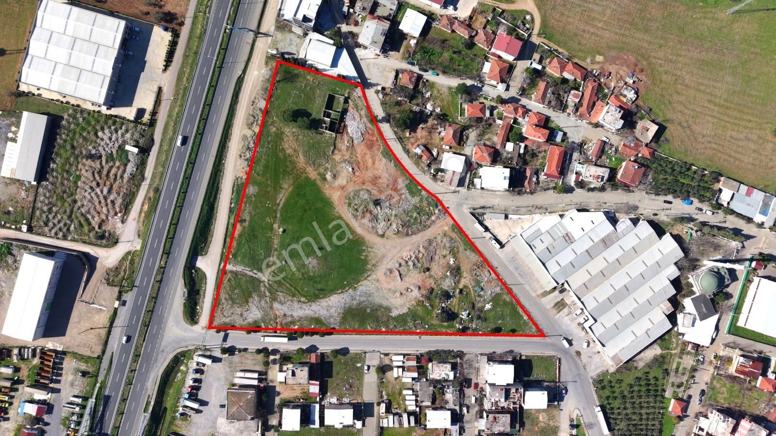 Kemalpaşa Ankara Asfaltı Satılık Sanayi İmarlı Arsa Cb-ph