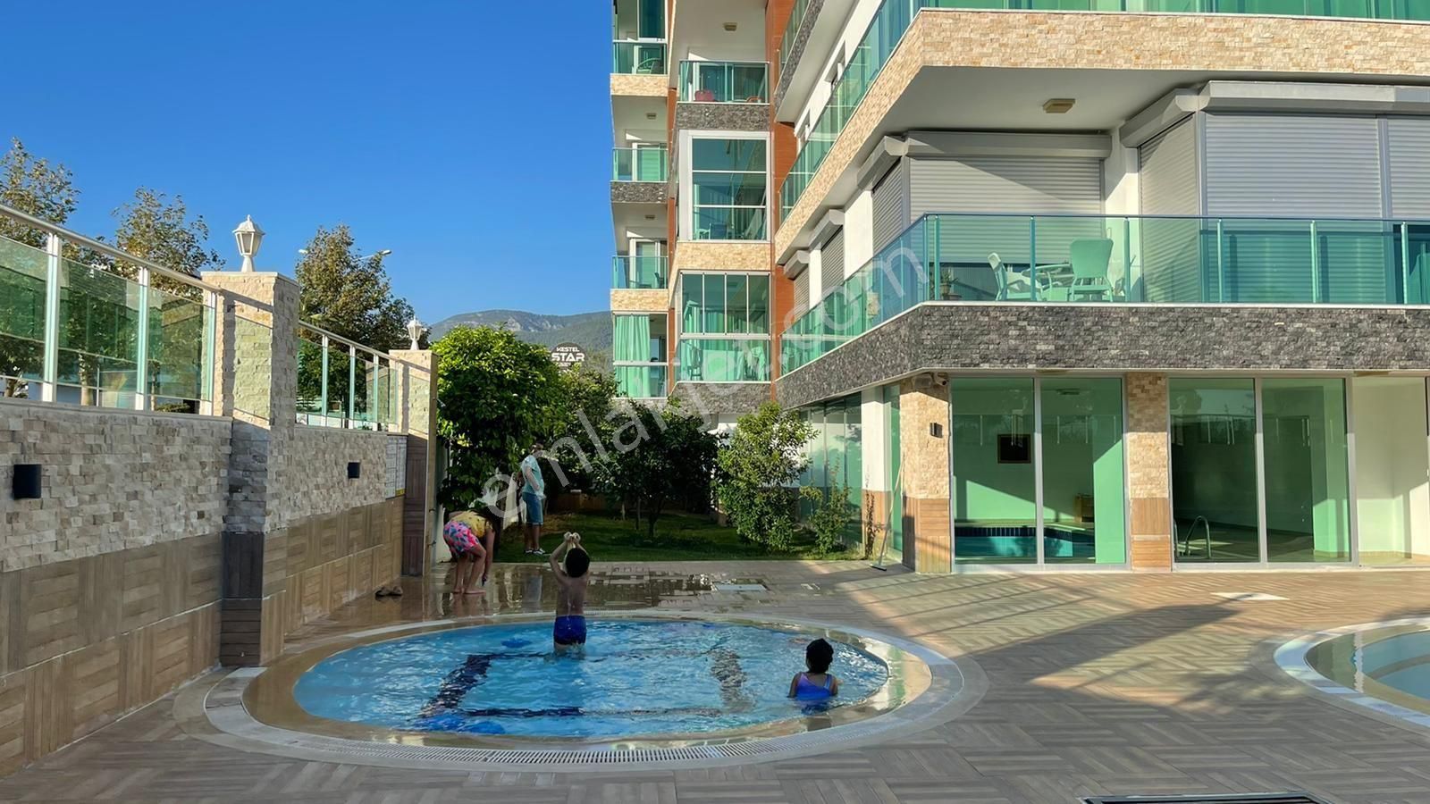 Alanya Kestel Star Recidence Kiralık 1+1 Eşyalı Daire - Görsel 21