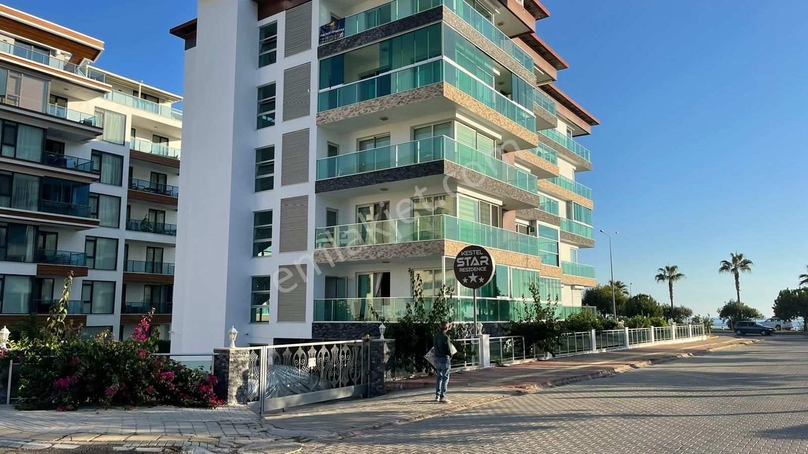 Alanya Kestel Star Recidence Kiralık 1+1 Eşyalı Daire - Görsel 3