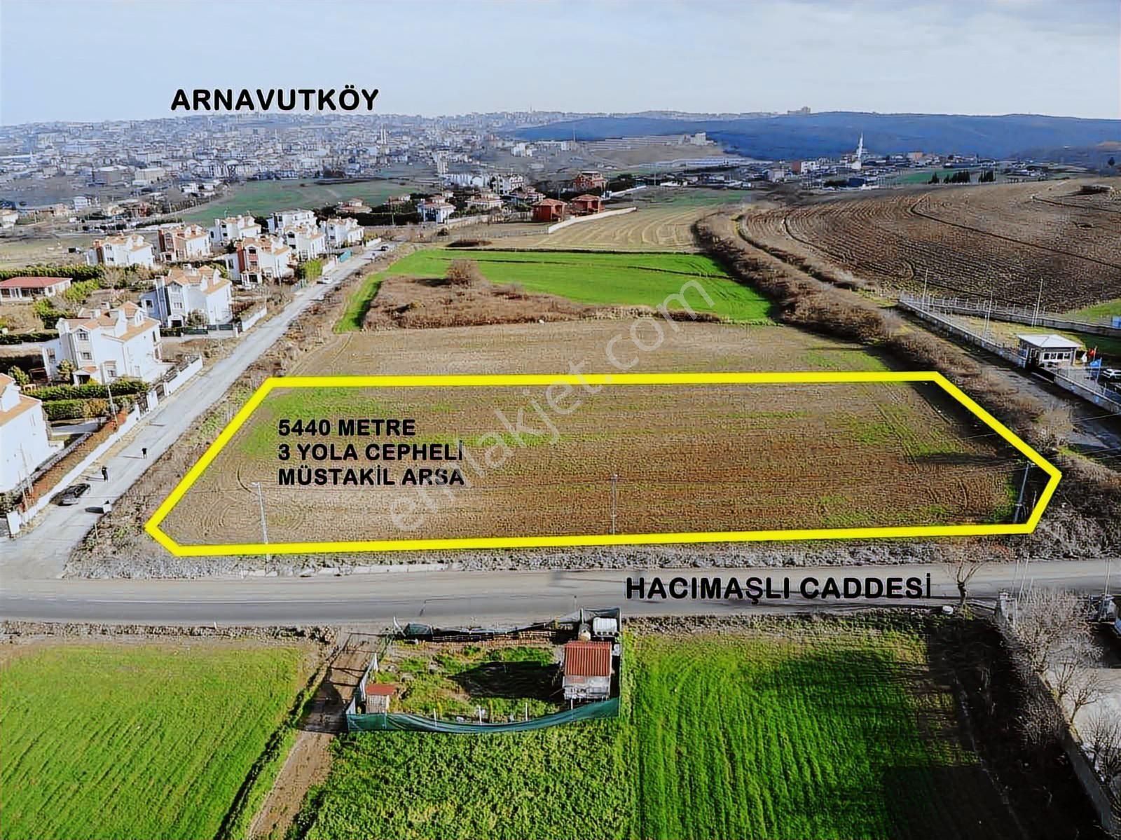 A.köy Haraççı Mah, İnşaatlık, Tek Tapu 5.439 Metre Arsa Satılık, - Görsel 3