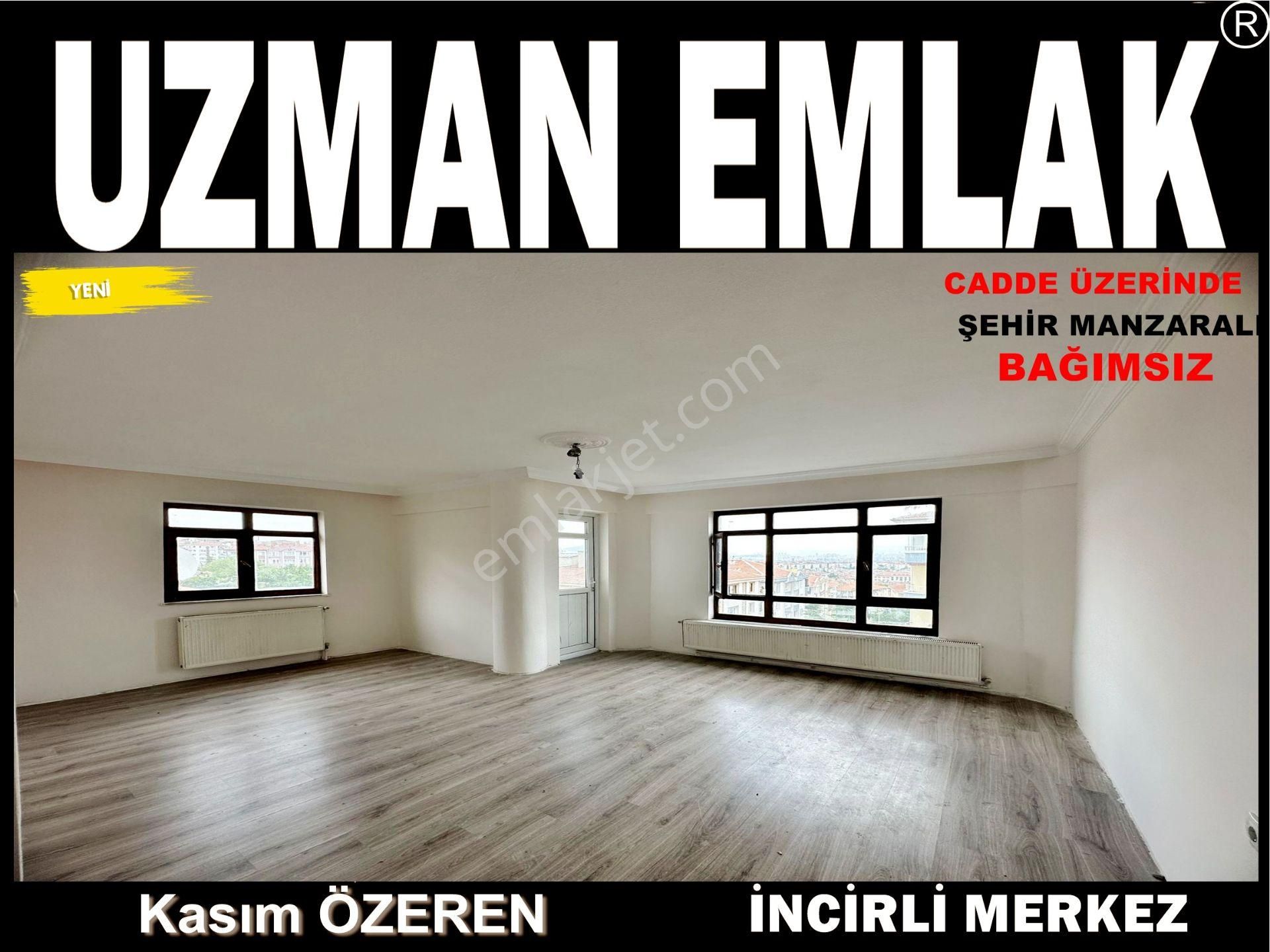 Uzman Emlak'dan İncirli Mh'de Cadde Üzerinde Katta Full Şehir Manzaralı Bağımsız 3+1