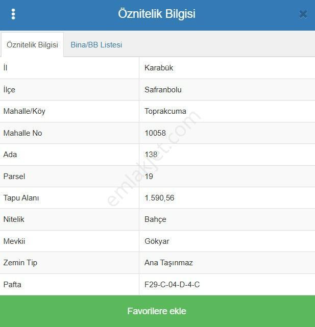 Karabük Toprakcuma ' Da Ruhsatlı Arsa - Görsel 2