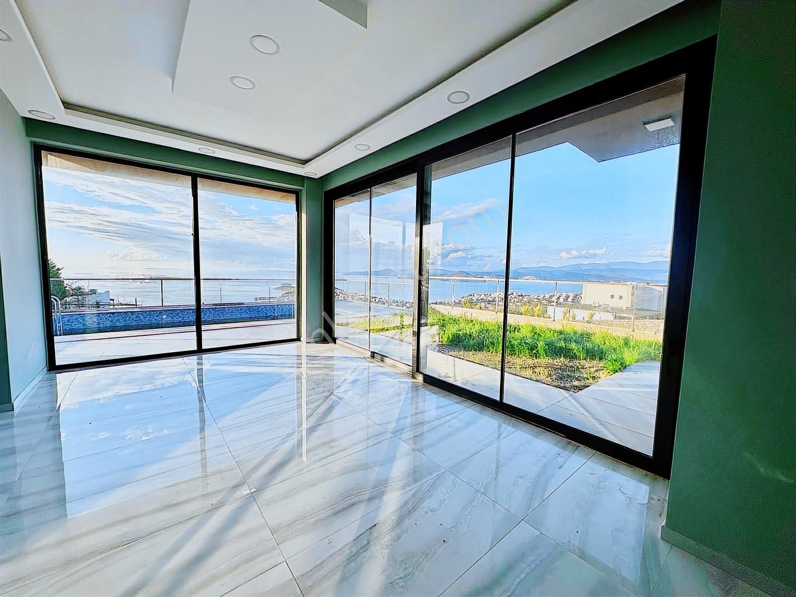 Bodrum Adabükü'nde Muhteşem Deniz Manzarasıyla Satılık Villa - Görsel 17