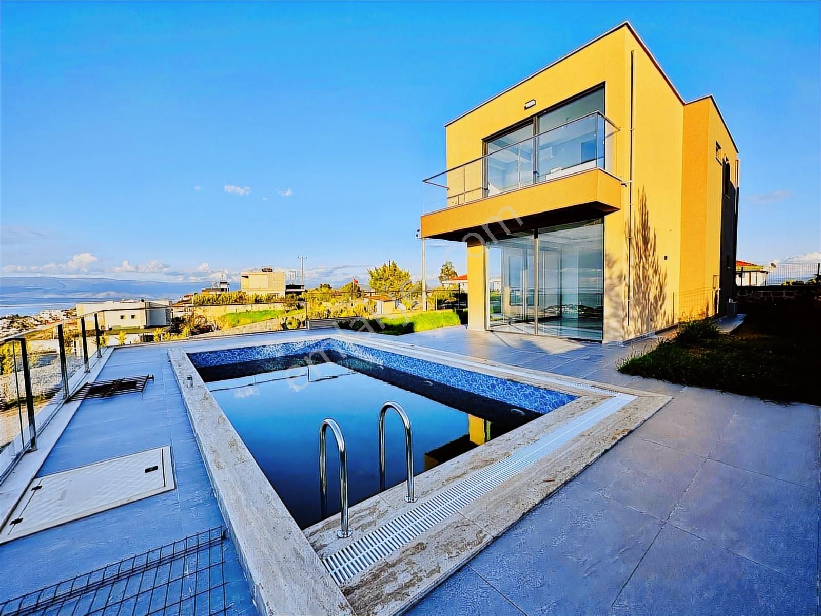 Bodrum Adabükü'nde Muhteşem Deniz Manzarasıyla Satılık Villa - Görsel 21
