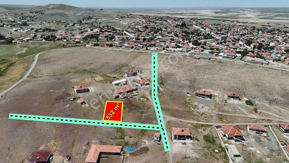 Konya / Cihanbeyli / Kütükuşağı'nda 532 M² Cadde Üzeri Müstakil Konut İmarlı Yatırımlık Arsa - Görsel 5