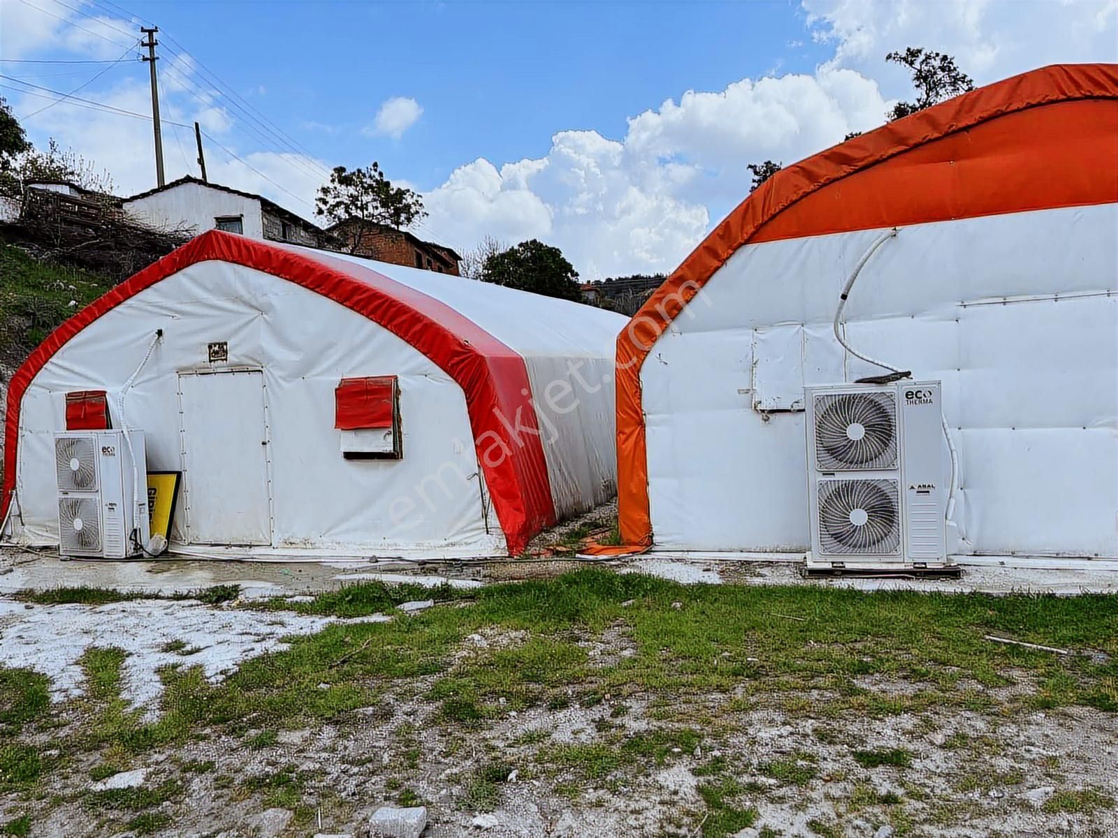 Mantar İşletmesi.1287m. Arsa..2 Tane İzalasyonlu Çadır.klima. - Görsel 13