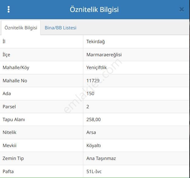 Tekirdağ Marmaraereğlisi Yeniçiftlik Satılık Yatırımlık İmarlı Arsa - Görsel 2