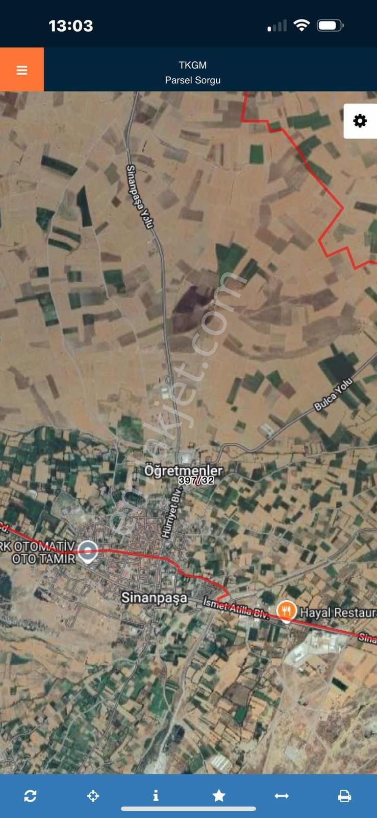 İlçe Merkezinde 2300 Mt Turizim,ticaret İmarlı Arazi.tek Tapu. - Görsel 6