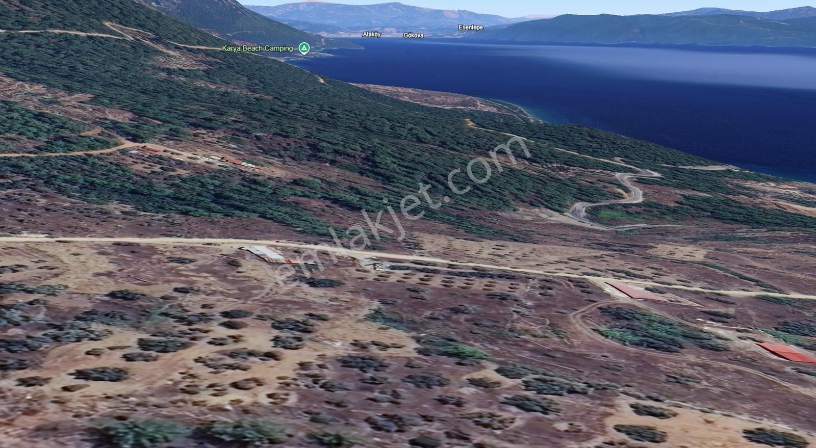 Muğla Kıran'da Satılık Ahşap Ev Ve Tarla - Görsel 8