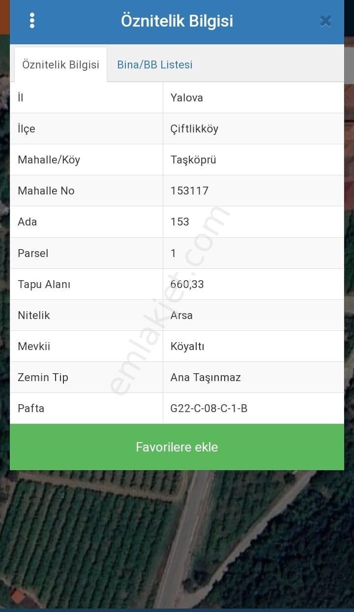 Yalova Acill!!! Çitlikköy Taşköprü Köyaltı Mevkii Satılık Kelepir Villa Arsası 660 Metre Müstakil - Görsel 12