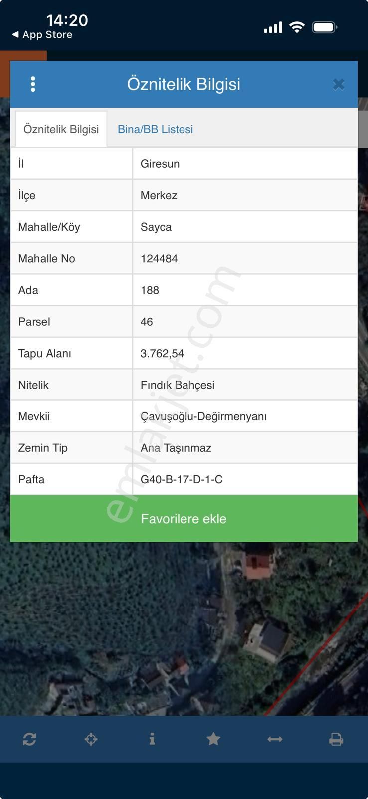 İnanç Emlaktan Giresun Sayca Köyünde Satılık 3,7 Dönüm Fındık Bahçesi - Görsel 7
