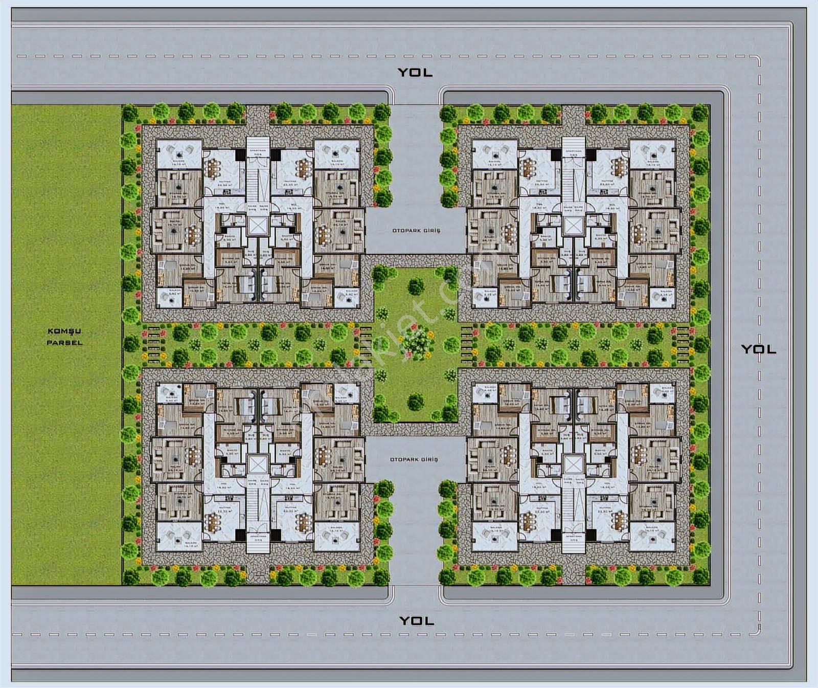 Remax/dem Demirkent Mah. 4.5+1 Alttan Isıtma 199m2 Lüks Daireler - Görsel 25