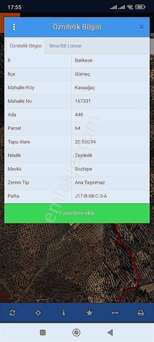 Taş Emlak'tan 20 Dönüm Yol Cepheli Fırsat Zeytinlik