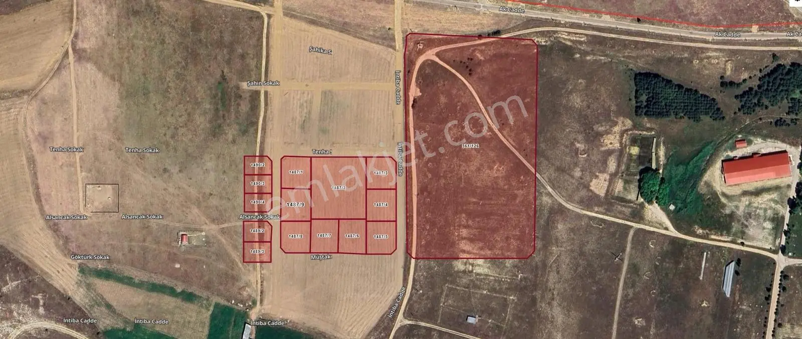 SEVİNÇ'TEN YENİ ADLİYE PROJESİ ÖNÜ OTOPARK + 6 KAT 1.120 M² ARSA