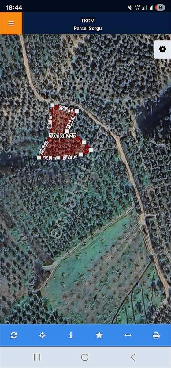 Kayalardan Gündoğduda Mükemmel Fiyata Müstakil (3 Tapu) Arazi - Görsel 14