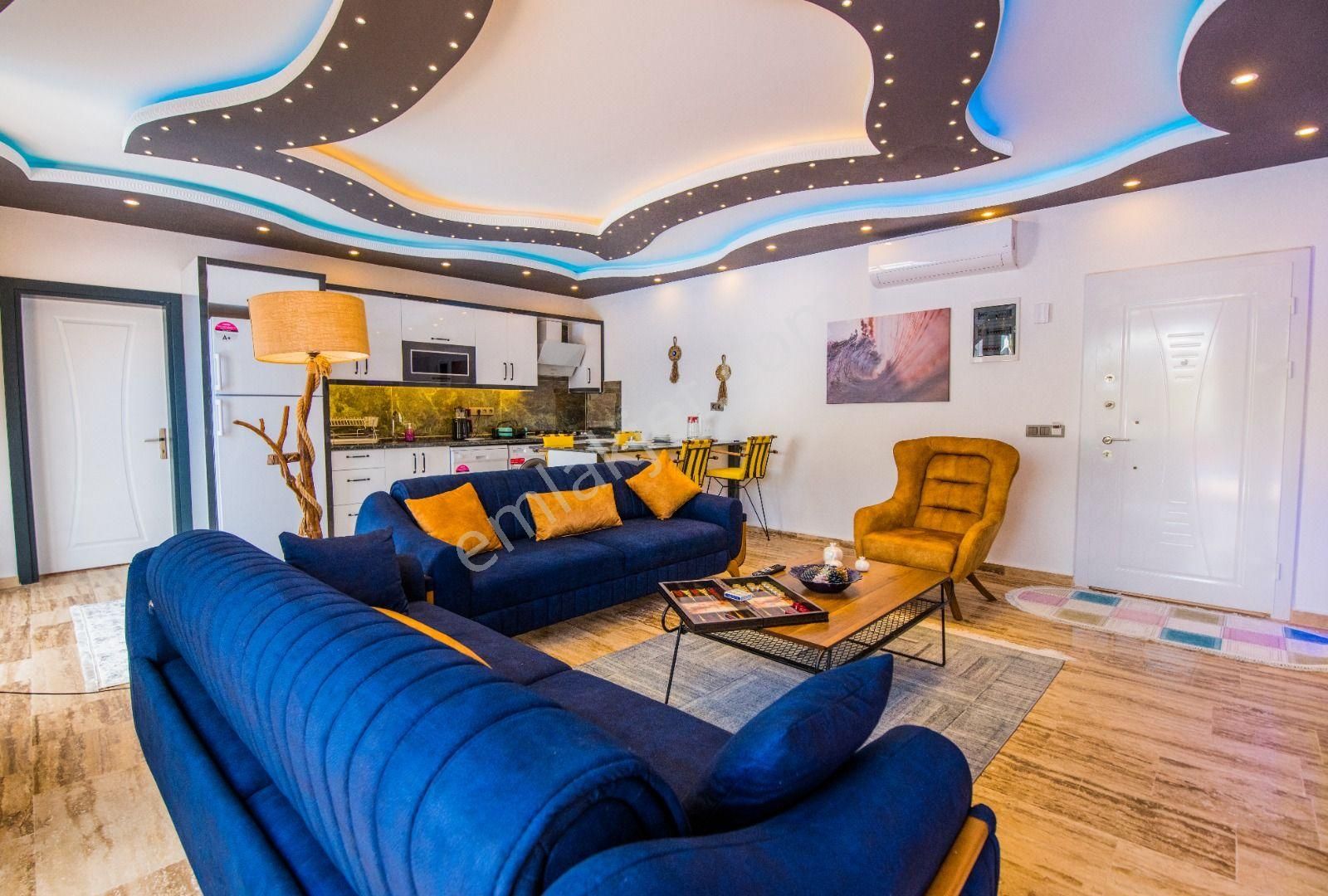 Kaş Kalkan Da Kış Aylarına Uygun Kiralık Tatil Villası - Görsel 12