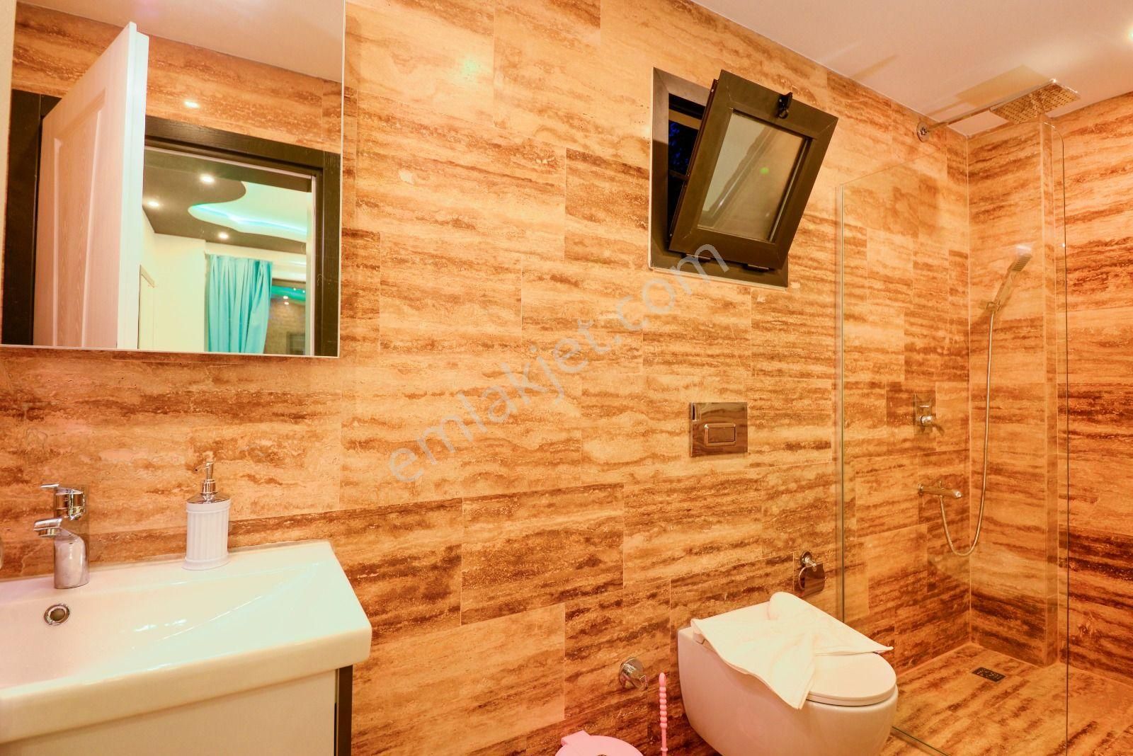 Kaş Kalkan Da Kış Aylarına Uygun Kiralık Tatil Villası - Görsel 26