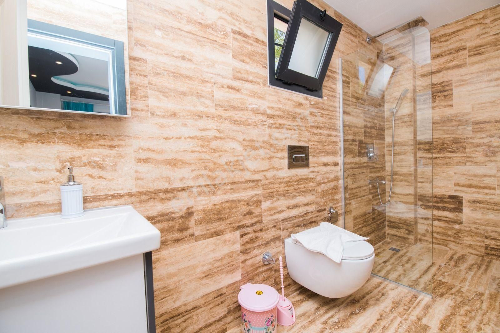 Kaş Kalkan Da Kış Aylarına Uygun Kiralık Tatil Villası - Görsel 19