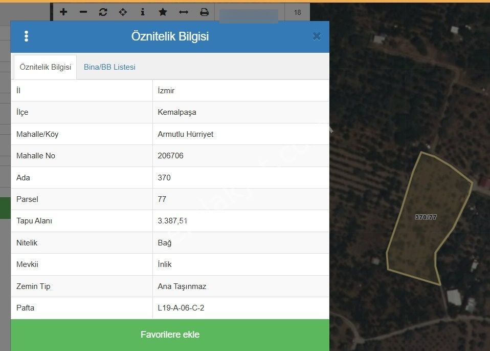Kemalpaşa Armutlu'da Yatırımlık Fırsat Bahçe - Görsel 8