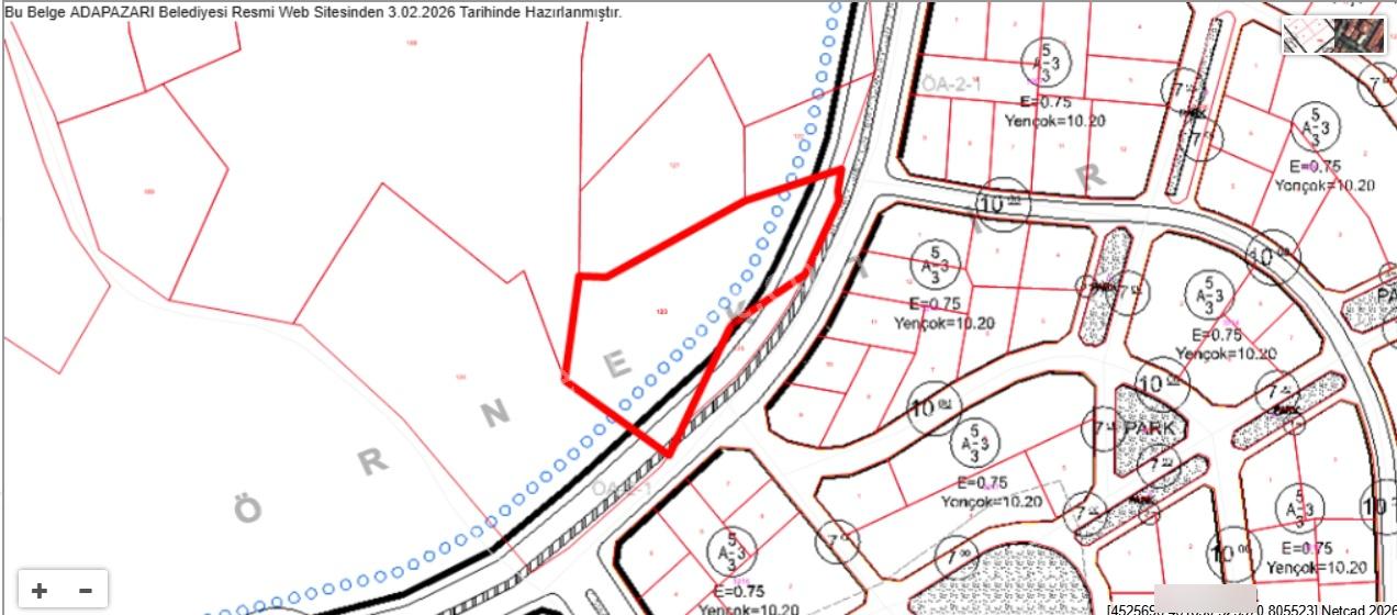 Adapazarı 15 Temmuz Mahallesi 4705 Metrekare Tarla (imara Sıfır) - Görsel 6