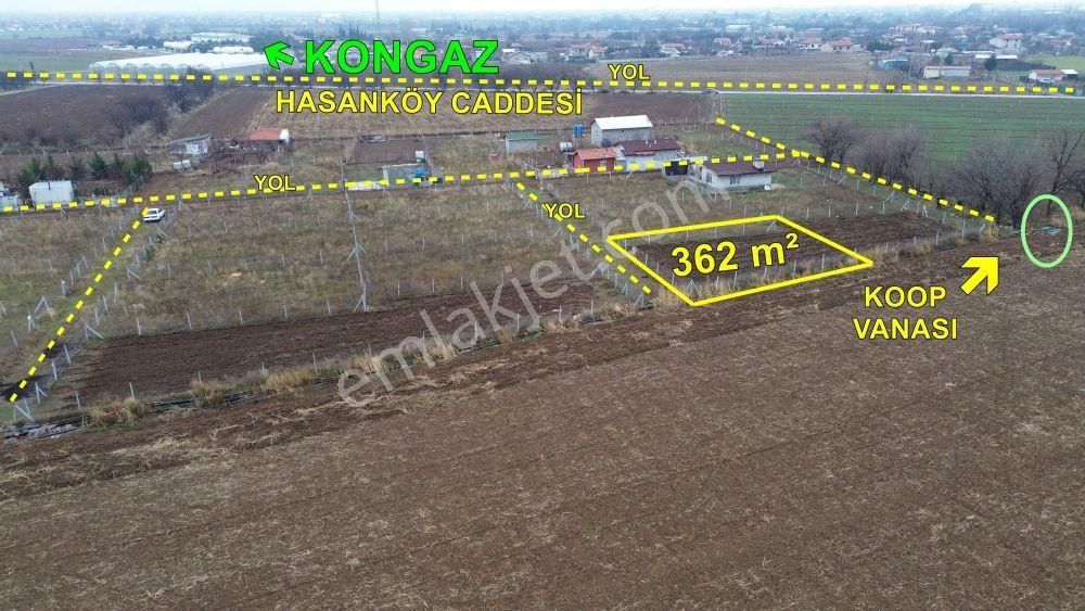 Karahüyük De 362 M² Bahçe Yeri Kongaz A Yakın Hisseli / Meram / Konya - Görsel 4