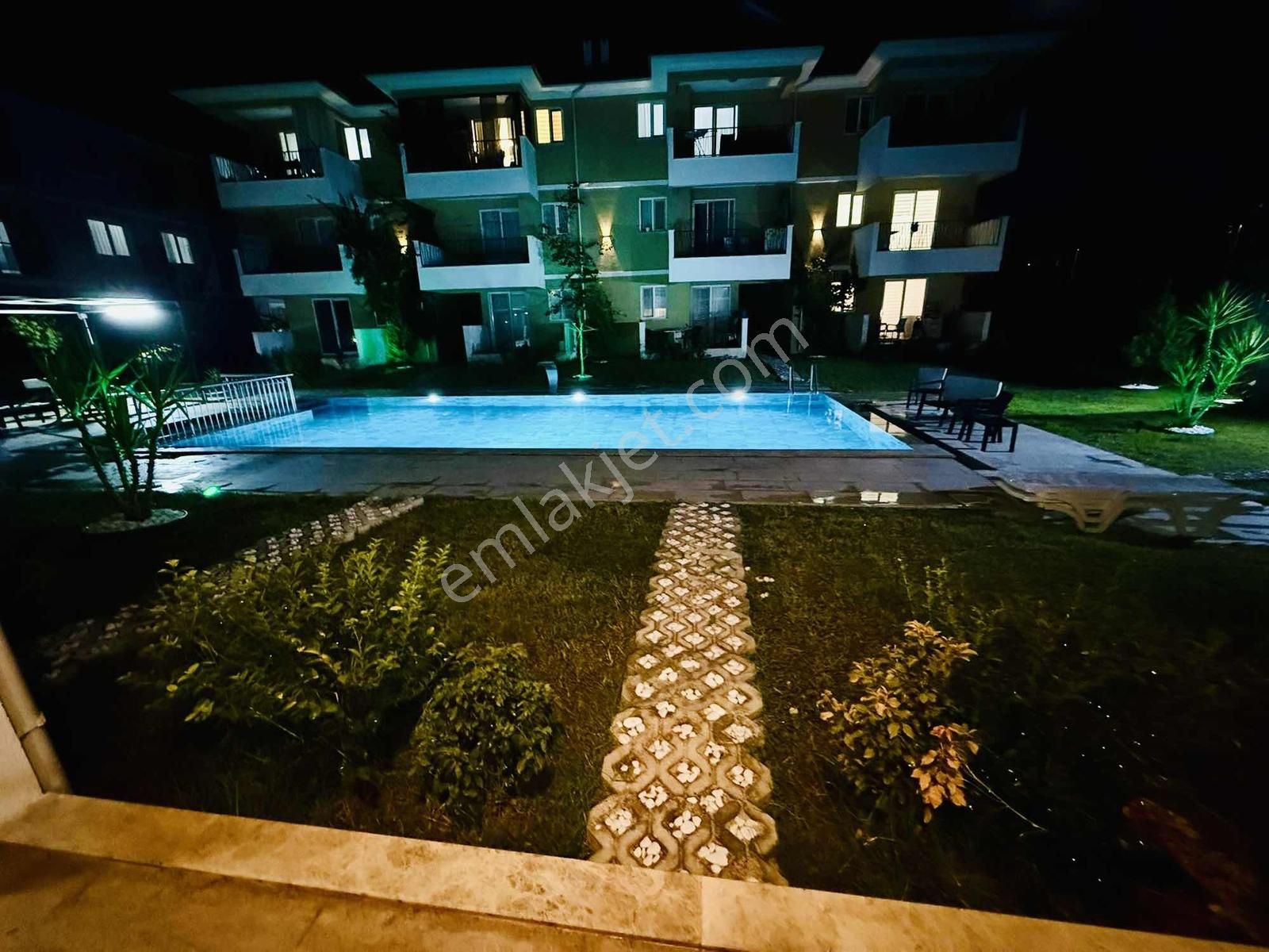 Muğla Ortaca Karaburun Da Satılık Site İçinde Havuzlu Eşyalı 2+1 - Görsel 2