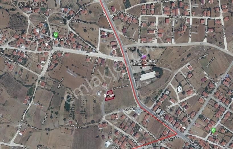 Kemer Mahallesi Ali Baykal Okulu Karşısında 683 M² Satılık Arsa - Görsel 3