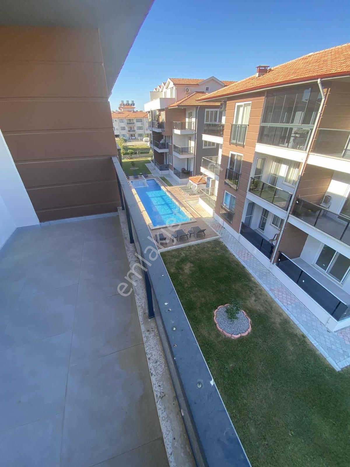 Dalamanın En Nezih Sitesinde Satılık Havuzlu 1+1 - Görsel 20