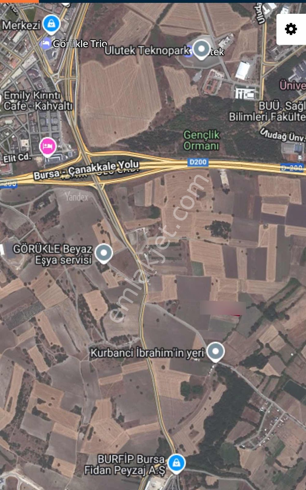 Setel Premiumdan Görükle Kurtuluşta Yatırımlık Tarla