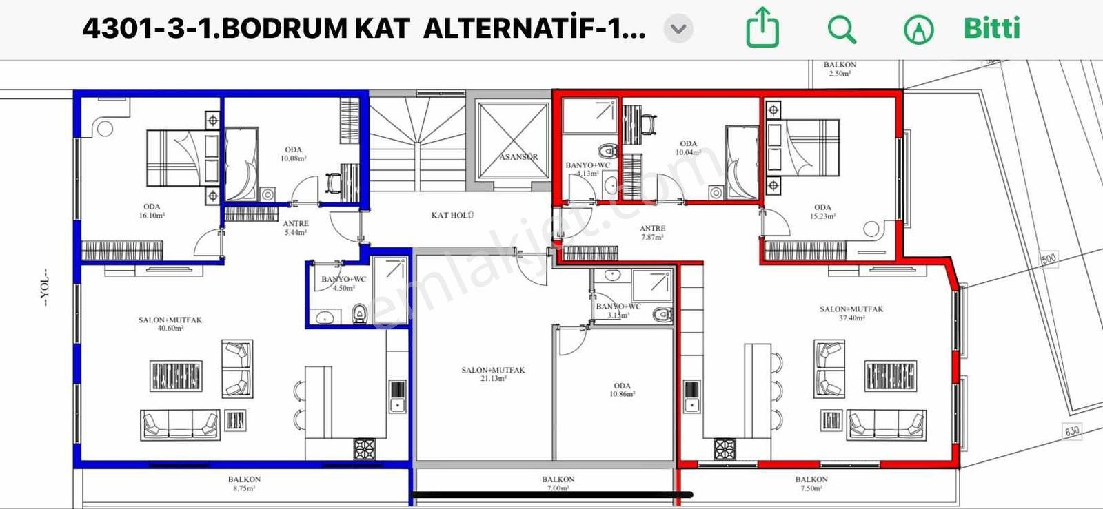 Bahçelide Kentsel Dönüşümden 2027 Mart Sonu Teslim 3+1 Ön 90 M2 - Görsel 2