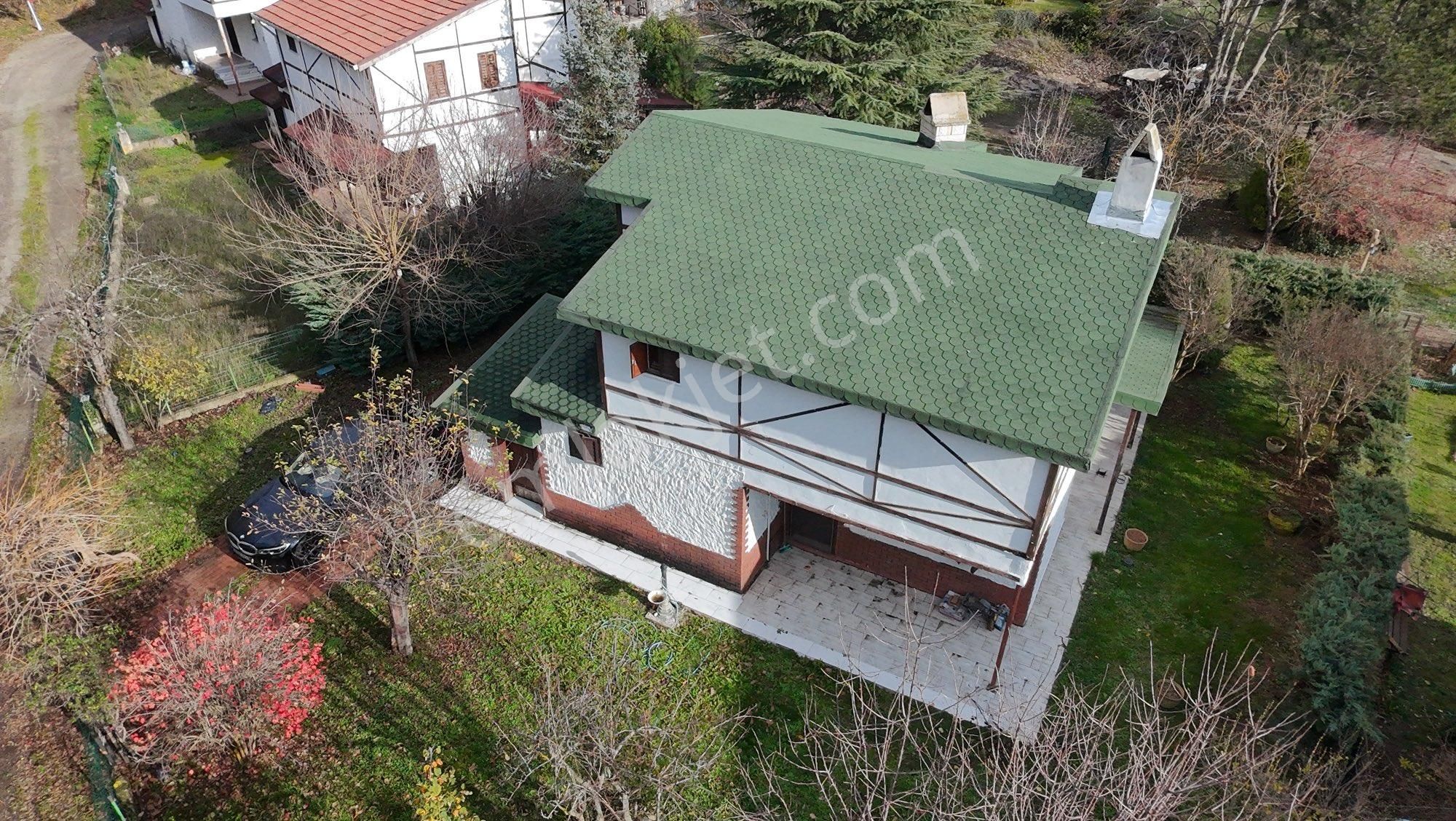 Tekirdağ Sarayda Orman İçinde Havuzlu Sitede Bahçeli Şömineli Villa - Görsel 32